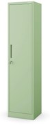 Magas irodai szekrény ALEX, 450 x 850 x 400 mm, Fresh Style: pasztellzöld