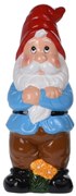 Kertitörpe piros sapkával, 30 cm