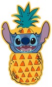 Disney Lilo és Stitch, A csillagkutya Ananas formapárna, díszpárna 34x21 cm