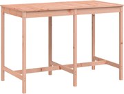 vidaXL tömör duglászfenyő kerti asztal 159,5 x 82,5 x 110 cm