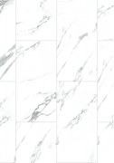 Mexen Glacier White 610 x 305 mm SPC 6,5 mm, IXPE 1,5 mm-es vinylpanelek, 4 V-fuga, Jazz White - F1151-0610-305-505-4V1-90