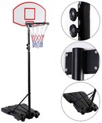 Mobil állítható kosárlabda palánk