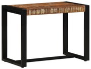 tömör újrahasznosított fa többszínű pad 60x35x45 cm