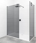 Walk-in zuhanyparaván / ajtó 100x90 cm SAT Walk-In SATBWI10090KSPAC