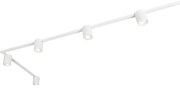 Modern fehér sínrendszer 5 spotlámpával, 1 fázisú - Rondoo Up