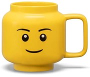 Sárga kerámia gyerek bögre 530 ml Head – LEGO®