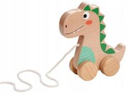 lenin fából készült vonós játék  -15 cm- dinoszaurusz