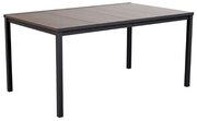 Kerti asztal Keter Porto 160 diófa szín, fekete acél