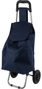 33 l-es bevásárlószatyor kerekekkel, 53 x 31 x 18cm, kék