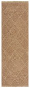 Natúr színű kültéri futószőnyeg 80x230 cm Nora Diamond – Flair Rugs