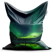 Classic babzsák zöld ragyogás, zöld