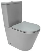 Kombinált wc kombinált SAT Infinitio szürke matt felülettel vario lefolyó SATINF031VPSNLGRM