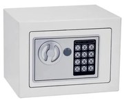 Széf 4xAA 23x17 cm fehér/króm