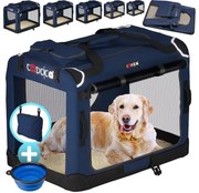 Deuba Hordozható kutyatáska XL 82x58x58 cm - kék