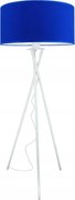 Modern állólámpa kék lámpabúra 40cm, nappali, hálószoba, Új