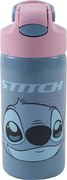 Disney Lilo és Stitch, a csillagkutya Alien 626 alumínium szívószálas kulacs akasztóval 500 ml