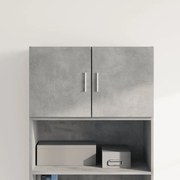 betonszürke szerelt fa faliszekrény 70 x 42,5 x 40 cm