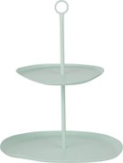 SIDELINE emeletes tálaló 2 részes 25cm , menta