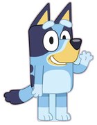 Fleece gyerek párna 25x33 cm Bluey – Jerry Fabrics