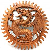 Fali panel, Sárkány 40cm