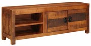 TV szekrény Barna 110 x 30 x 40 cm tömör mangófa