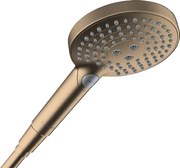 Hansgrohe Raindance Select S, kézi zuhany 120 3jet, szálcsiszolt bronz, HAN-26014140