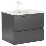 Vario Forte 60 alsó szekrény mosdóval antracit-antracit