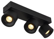 Globo 56961-3B - LED Spotlámpa RAE 3xLED/6W/230V fekete