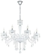 Eglo 39114 - Csillár CARPENTO 8X14/40W/230V