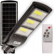 90W-OS Napelemes Led Utcai Lámpa Szürkületi Mozgásérzékelővel Távirányító