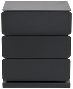 Fekete fém komód 37x54,5 cm Joey – Spinder Design