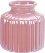 Porcelán váza 8x8cm – Kis fényes dekoratív