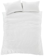 Fehér kétszemélyes ágyneműhuzat 200x200 cm Muscat Waffle – Pineapple Elephant