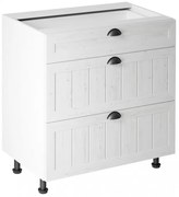 Provance D80S3 3 fiókos alsó konyhaszekrény Sosna Andersen N