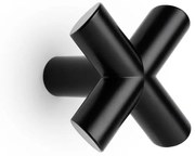 Fogas Viefe EQUIS fém, matt fekete EI