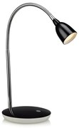 Markslöjd 105685 - LED Asztali lámpa TULIP LED/2,5W/230V fekete