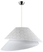 Duolla - Csillár zsinóron COCO 1xE27/40W/230V átm. 50 cm fehér