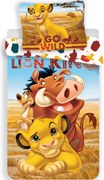 Disney Az Oroszlánkirály Pride Lands Trio gyerek, ovis ágyneműhuzat 100×135cm, 40×60 cm