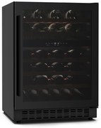 Klarstein Velaire pult alatti borhűtő, modern, elegáns, UV-védelem, Kétzónás, 46 palack