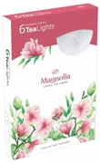 Illatgyertya magnólia illatú 6 db/csomag