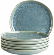 Mäser Cordelia Atacama Green desszert tálkészlet,  22 cm, 6 db