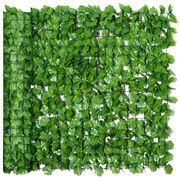 Műsövény belátásgátló, faldekoráció világoszöld 300 x 100 cm