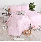 EMI rózsaszínű damaszt ágyneműhuzat, A standard egyszemélyes ágy szett tartalma: 1x 140x200 + 1x 70x90