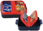 Sonic a sündisznó Hero Trio több rekeszes uzsonnás doboz, szendvicsdoboz