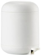 Fehér műanyag pedálos szemetes 4 l Sensu – Zone