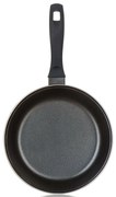 Banquet METALLIC Black 24 cm-es smaltált serpenyő,tapadásmentes felülettel, 24 cm
