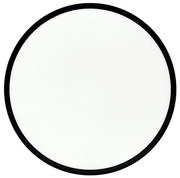 LED mennyezeti lámpa LED/40W/230V 3000/4000/6500K Ø 50 cm fekete