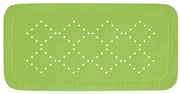 Spirella ALASKA csúszásgátló fürdőkád alátét,világoszöld, 91 x 36 cm