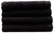 Fekete gyorsan száradó frottír pamut törölköző szett 4 db-os 30x30 cm Quick Dry – Catherine Lansfield