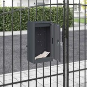 postaláda Antracit 30 x 23 x 55 cm Acél